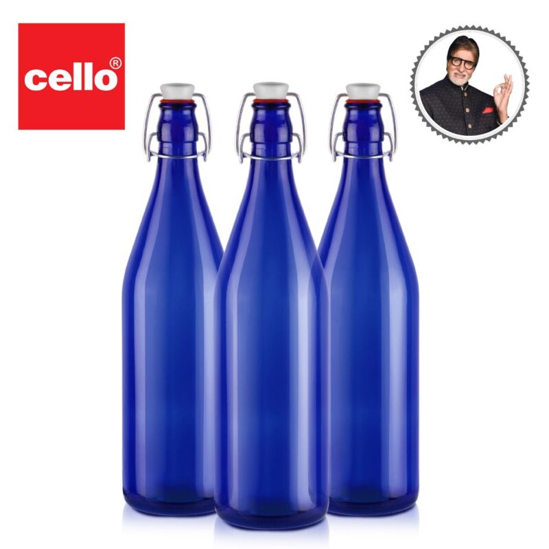 Aquaria Glass Water Bottle, 1000ml - Image 51