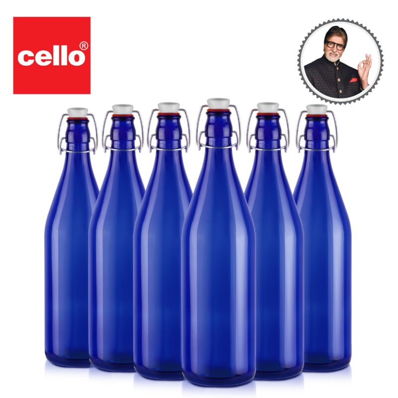 Aquaria Glass Water Bottle, 1000ml - Image 54