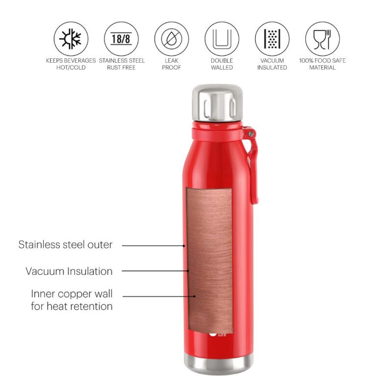 Bentley Flask, Vacusteel Water Bottle, 600ml - Image 14