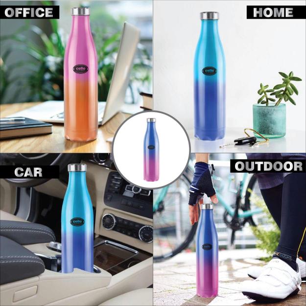 Colourmate Flask, Vacusteel Water Bottle, 800ml - Image 11