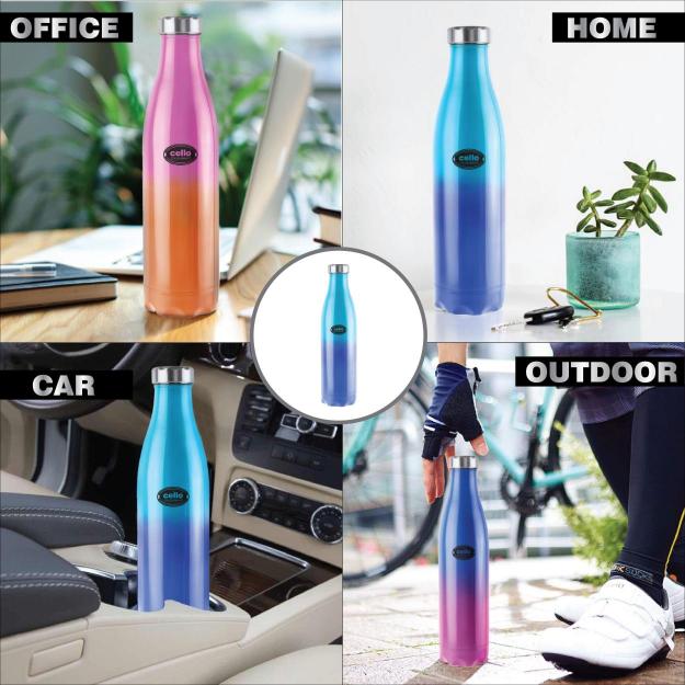 Colourmate Flask, Vacusteel Water Bottle, 800ml - Image 12