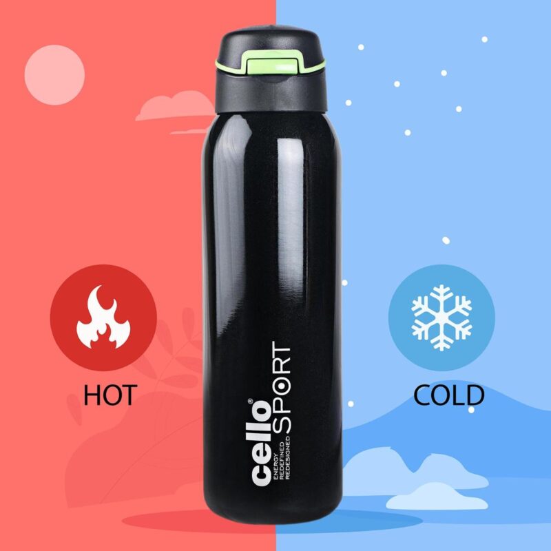 Gym Star Flask, Vacusteel Water Bottle, 650ml - Image 13