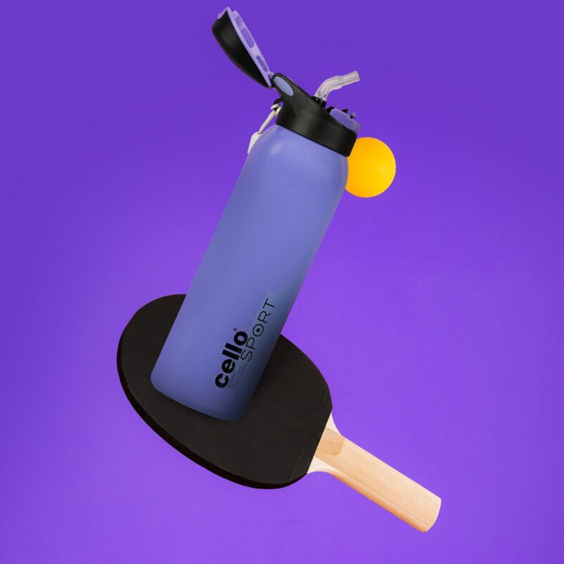 Blue|Gym Star Flask, Vacusteel Water Bottle, 650ml / 650ml