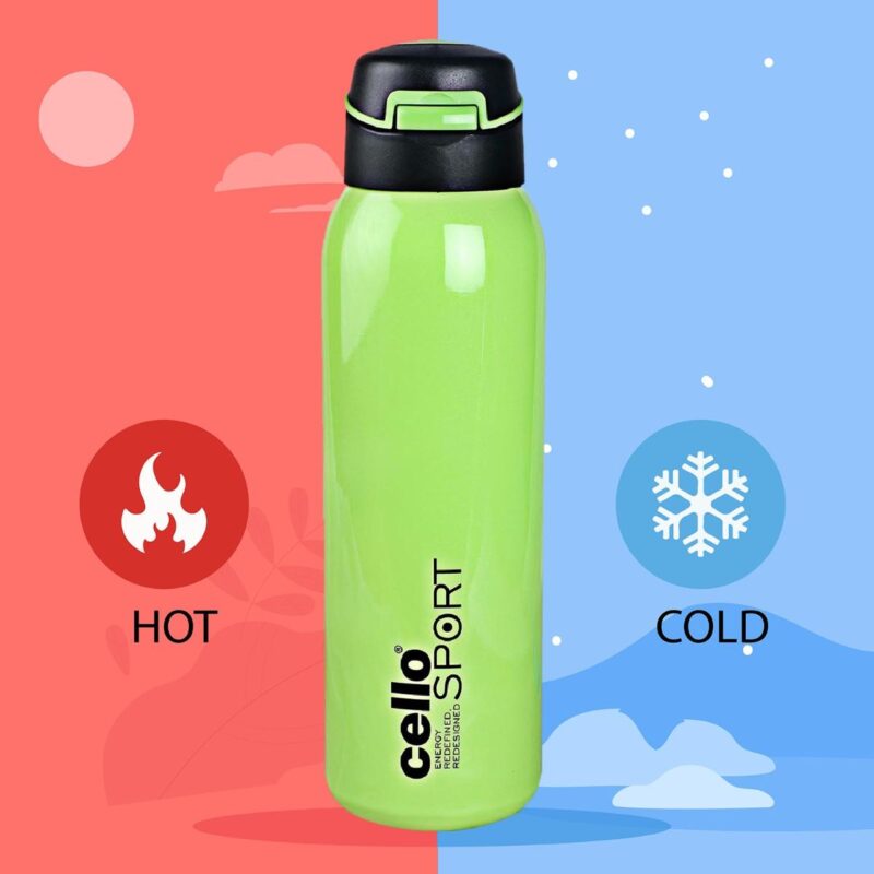 Gym Star Flask, Vacusteel Water Bottle, 650ml - Image 15