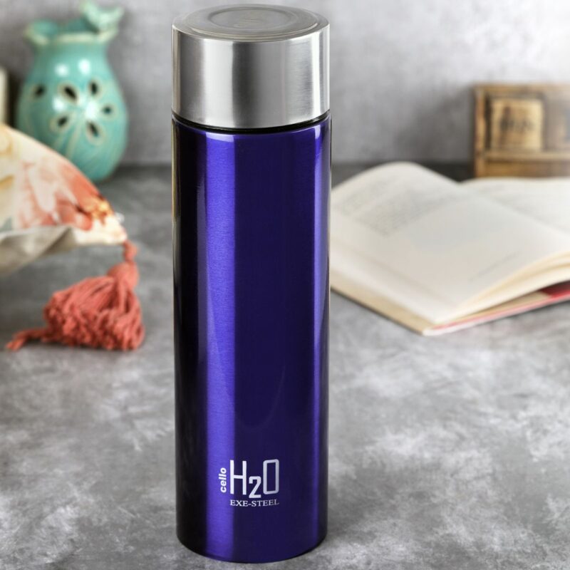 Purple|H2O Stainless Steel Water Bottle, 1000ml / 1000ml