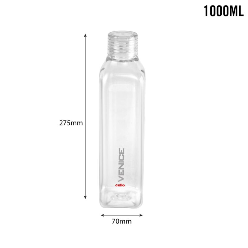 Venice Plastic Water Bottle, 1000ml - Image 10
