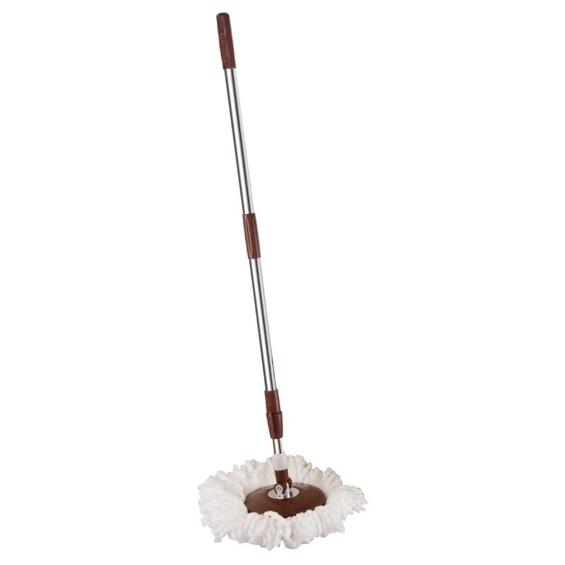 Kleeno Max Clean Deluxe Spin Mop Bucket with Soap Dispenser - Image 11