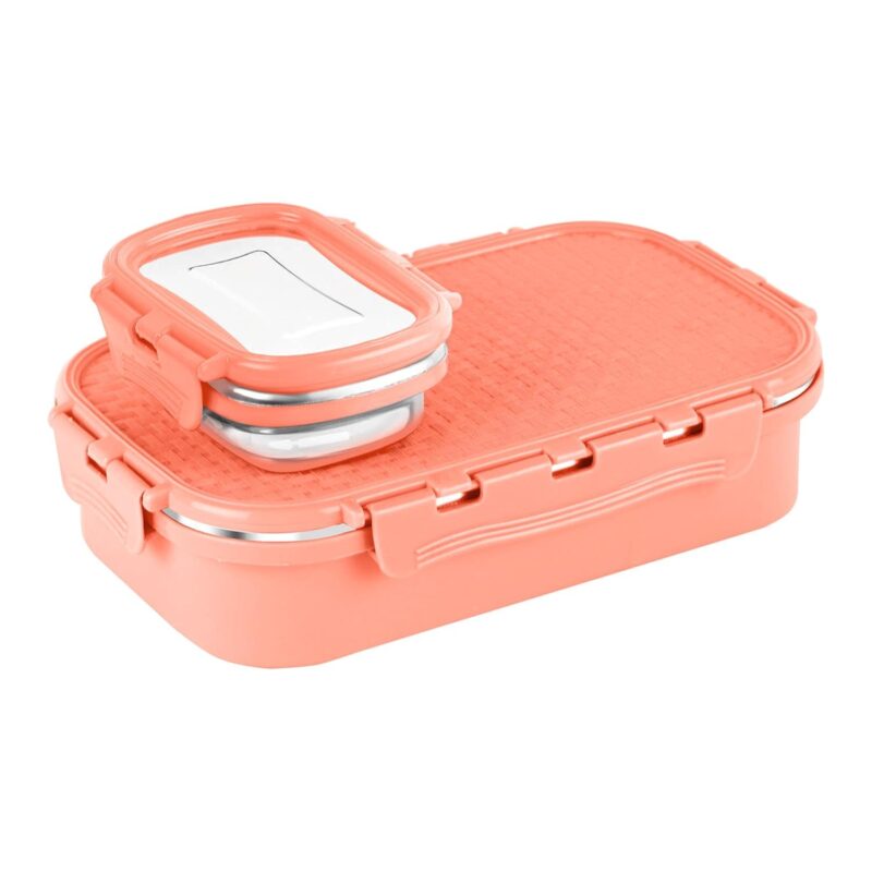 Peach|Matrix Insulated Lunch Box, Big / Big
