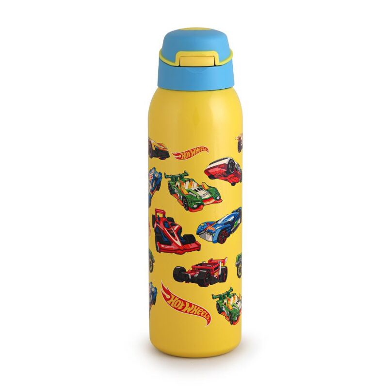 Gym-Star Toons Hot & Cold Stainless Steel Kids Water Bottle, 650ml - Image 8