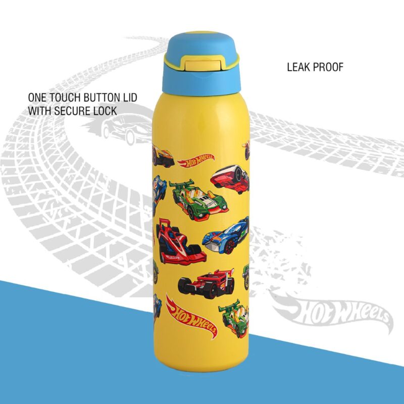 Gym-Star Toons Hot & Cold Stainless Steel Kids Water Bottle, 650ml - Image 20