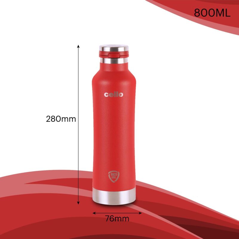 Duro One Touch Flask, Vacusteel Water Bottle - Image 34