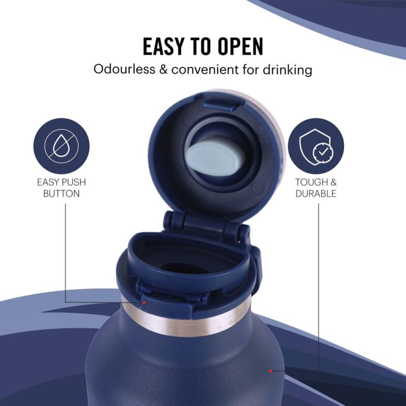 Duro One Touch Flask, Vacusteel Water Bottle - Image 29