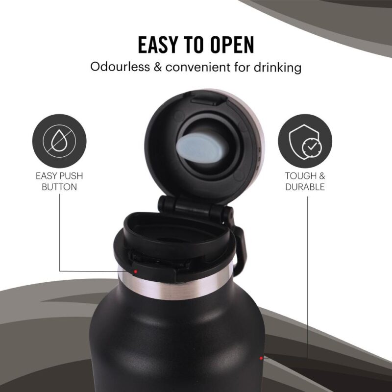 Duro One Touch Flask, Vacusteel Water Bottle - Image 30