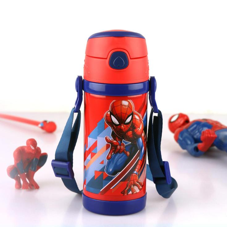 Red|Champ 400 Hot & Cold Stainless Steel Kids Water Bottle, 400ml / 400ml