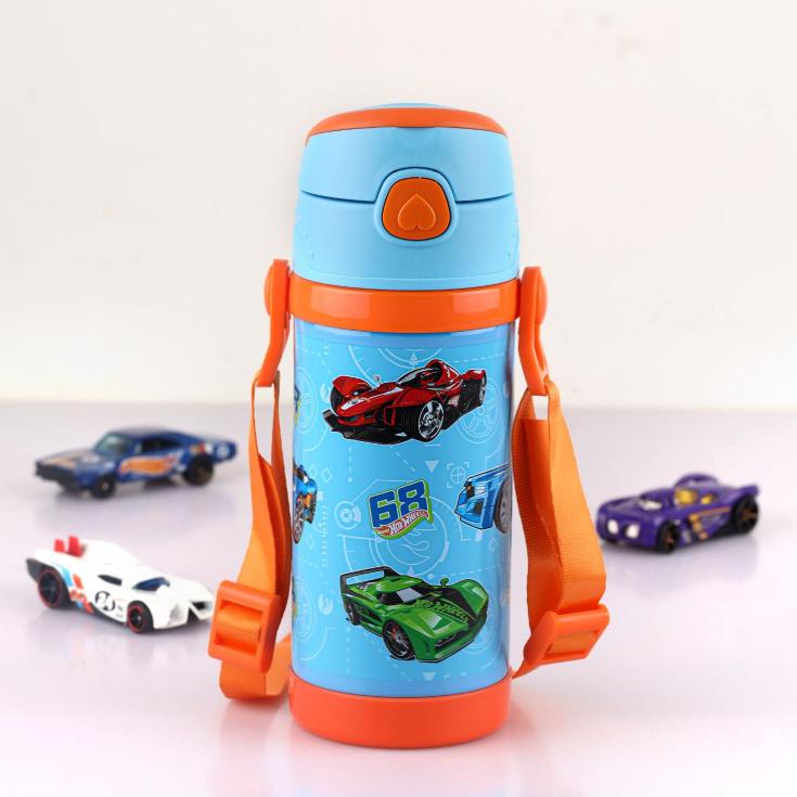 Sky Blue|Champ 400 Hot & Cold Stainless Steel Kids Water Bottle, 400ml / 400ml