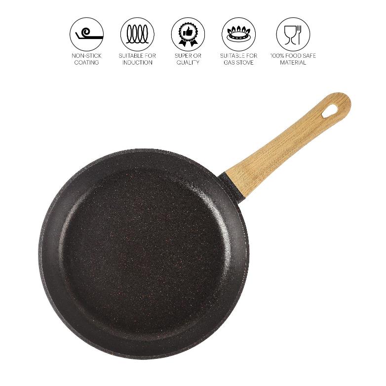 Castello Die Cast Induction Base Taper Fry Pan - Image 5