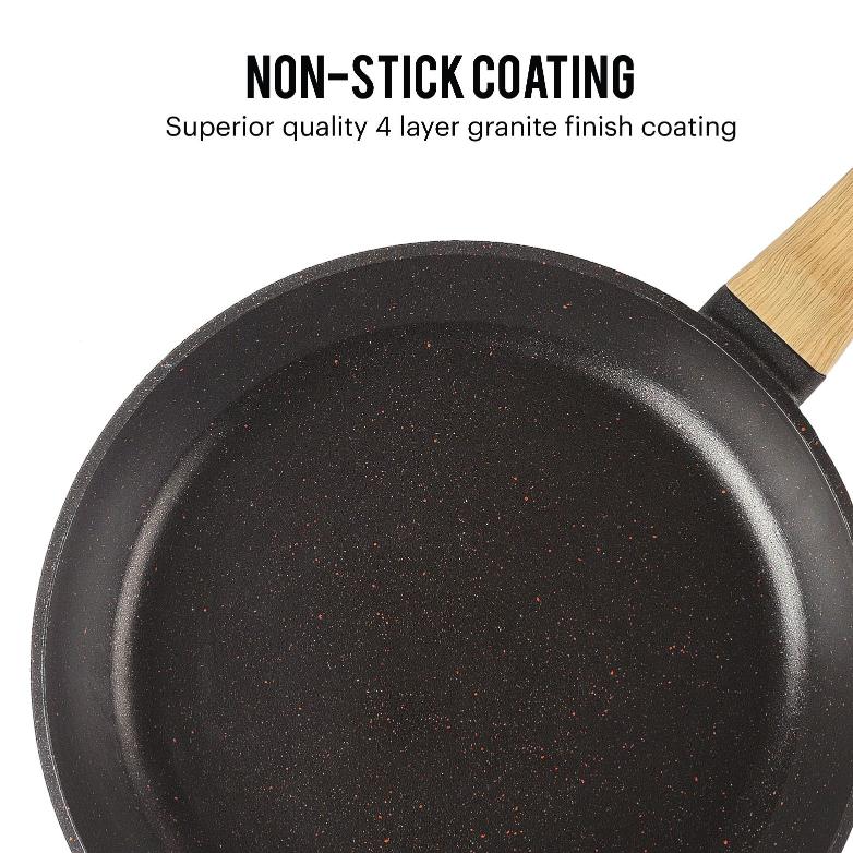 Castello Die Cast Induction Base Taper Fry Pan - Image 9