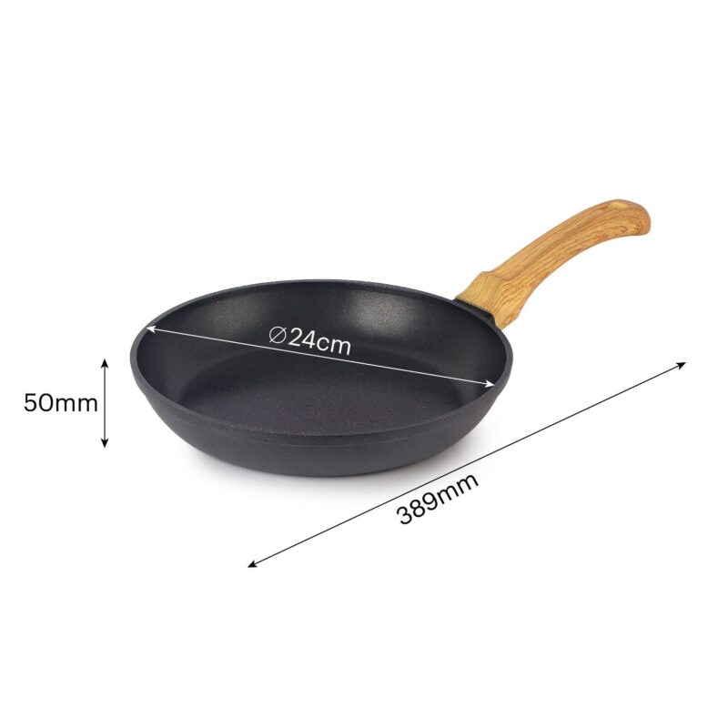 Castello Die Cast Induction Base Taper Fry Pan - Image 15