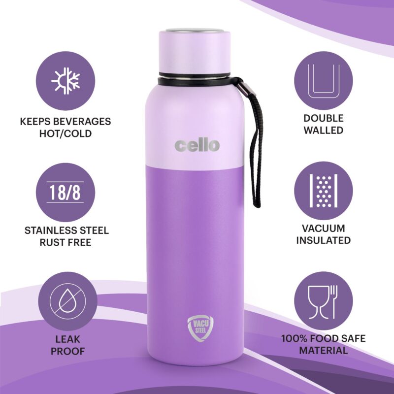 Neo Kent Flask, Vacusteel Water Bottle, 750ml - Image 13