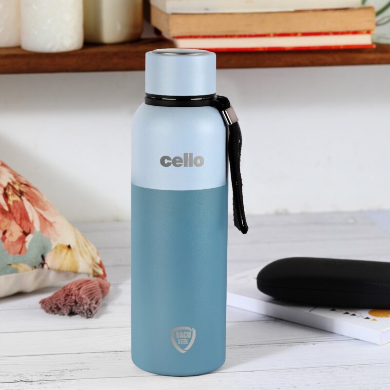 Grey|Neo Kent Flask, Vacusteel Water Bottle, 750ml / 750ml