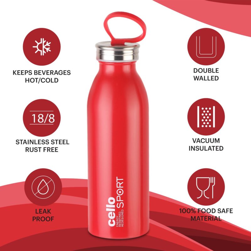 Nios Flask, Vacusteel Water Bottle - Image 27
