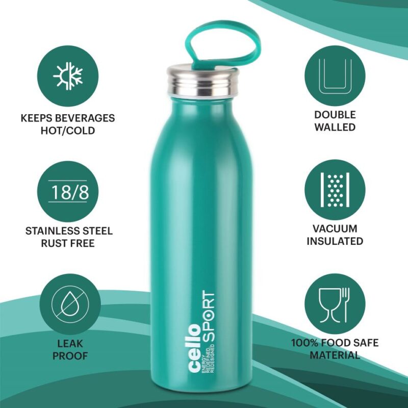 Nios Flask, Vacusteel Water Bottle - Image 28