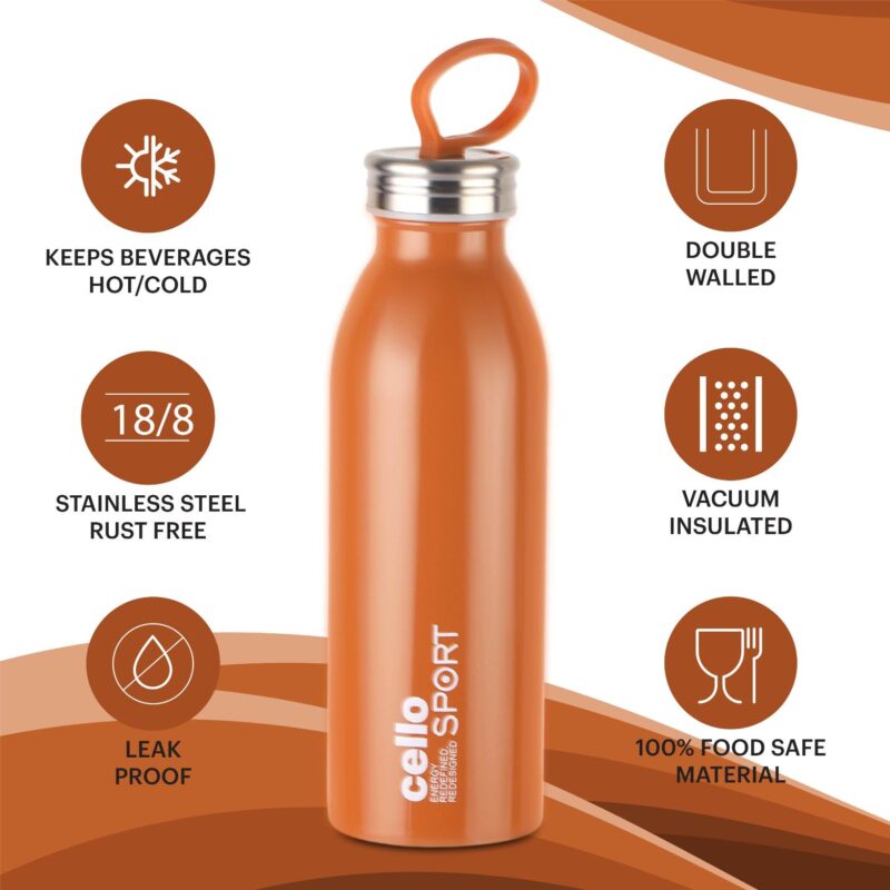 Nios Flask, Vacusteel Water Bottle - Image 29