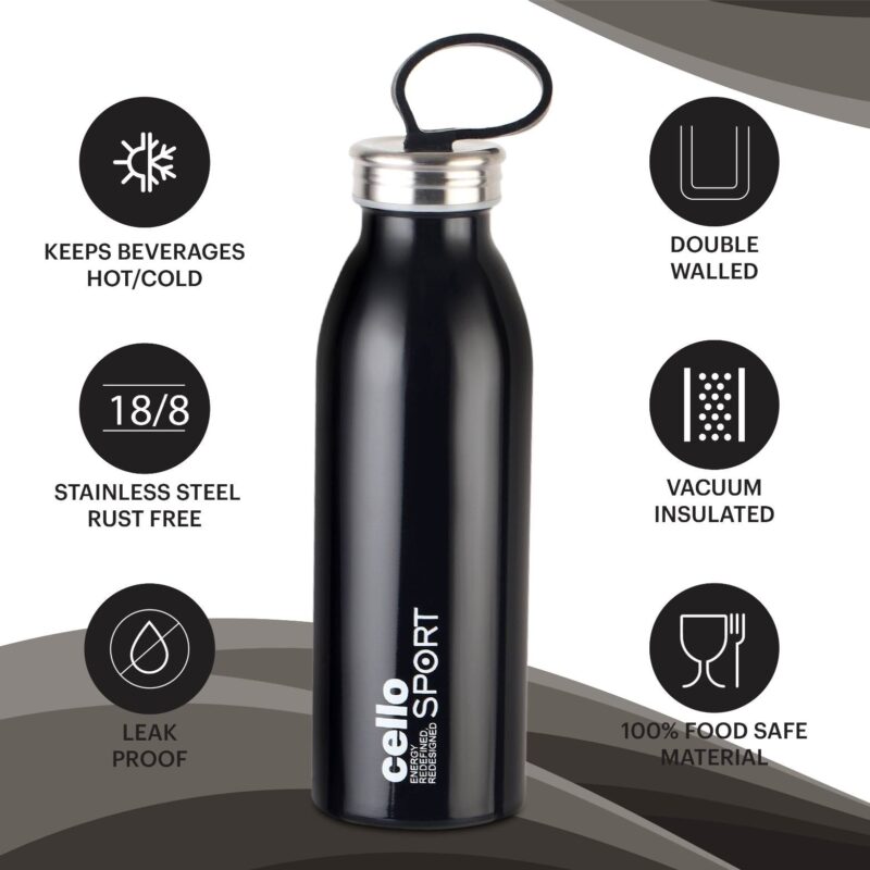 Nios Flask, Vacusteel Water Bottle, 500ml - Image 10