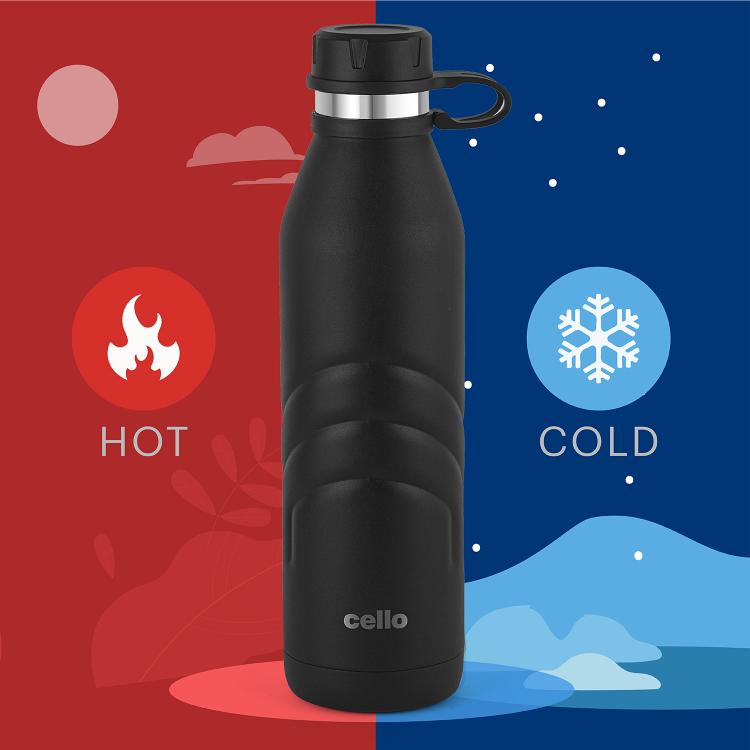 Duro Crown Flask, Vacusteel Water Bottle, 1000ml - Image 2
