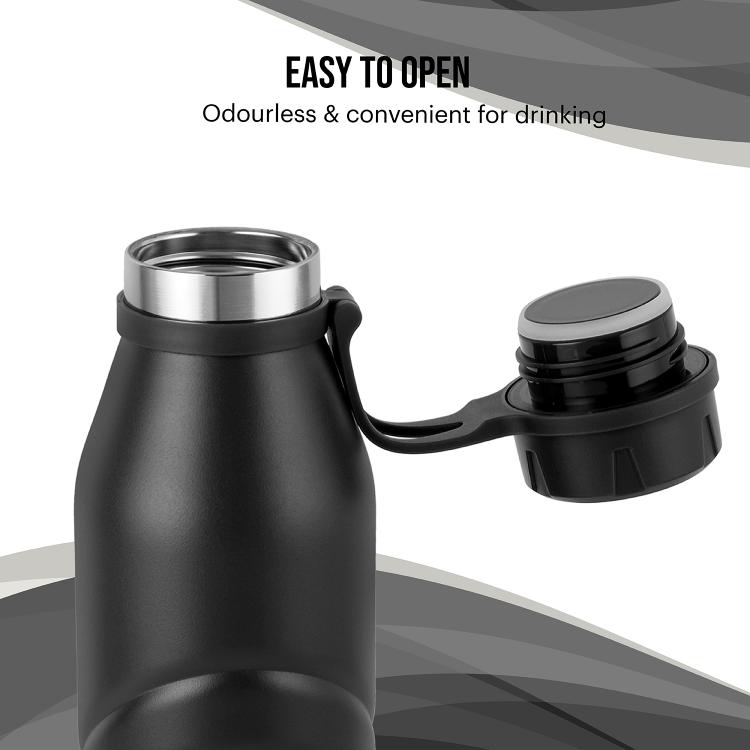 Duro Crown Flask, Vacusteel Water Bottle, 1000ml - Image 7