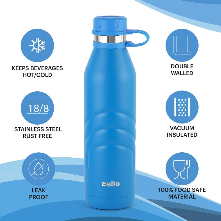 Duro Crown Flask, Vacusteel Water Bottle, 1000ml - Image 33