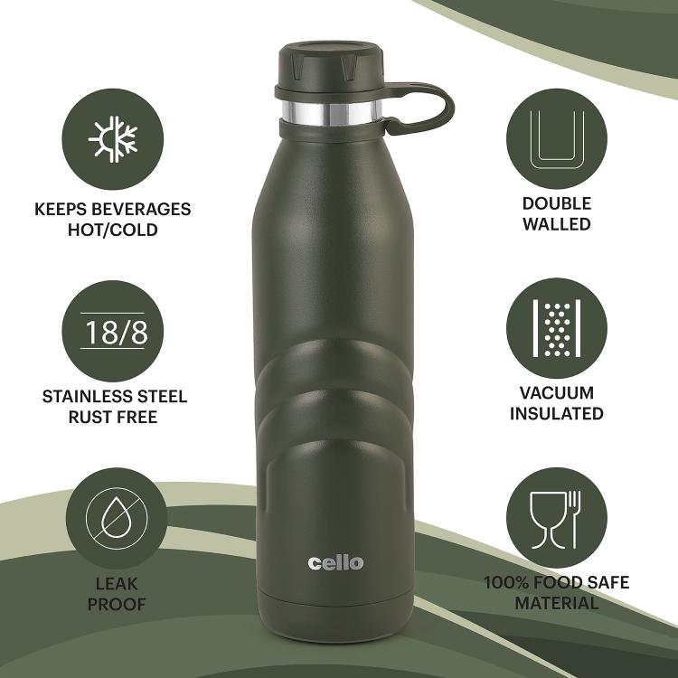 Duro Crown Flask, Vacusteel Water Bottle, 1000ml - Image 34