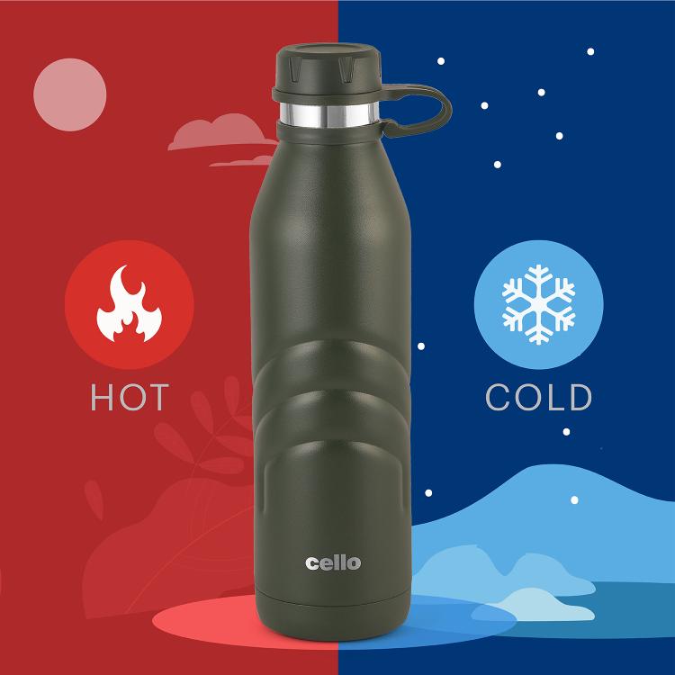 Duro Crown Flask, Vacusteel Water Bottle, 1000ml - Image 4