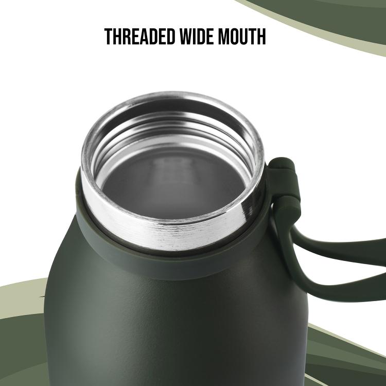 Duro Crown Flask, Vacusteel Water Bottle, 1000ml - Image 9