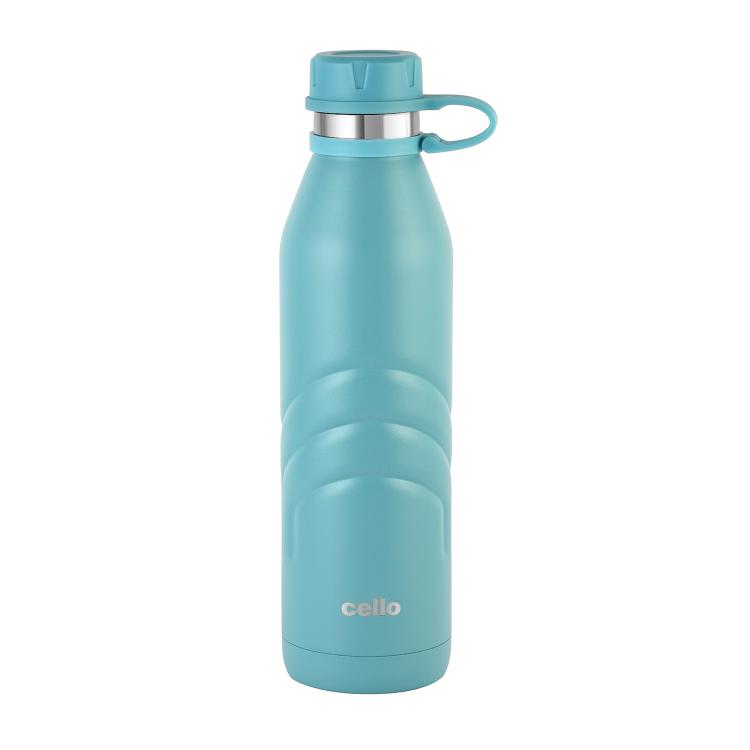 Sky Blue|Duro Crown Flask, Vacusteel Water Bottle, 1000ml / 1000ml