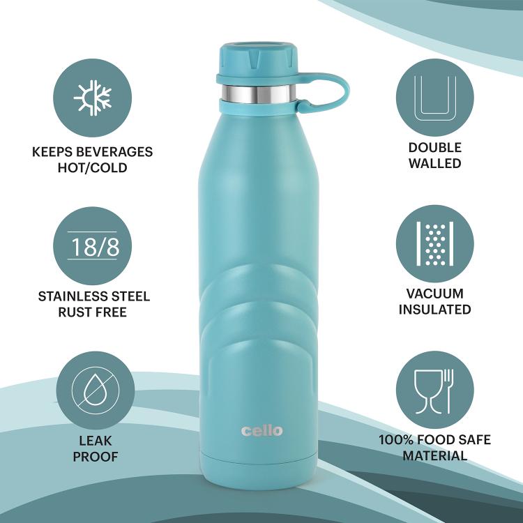 Duro Crown Flask, Vacusteel Water Bottle, 1000ml - Image 36