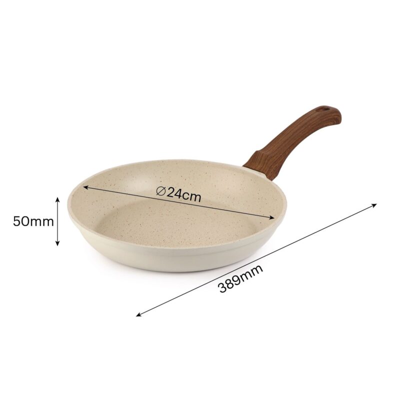 Castello Die Cast Induction Base Taper Fry Pan - Image 16