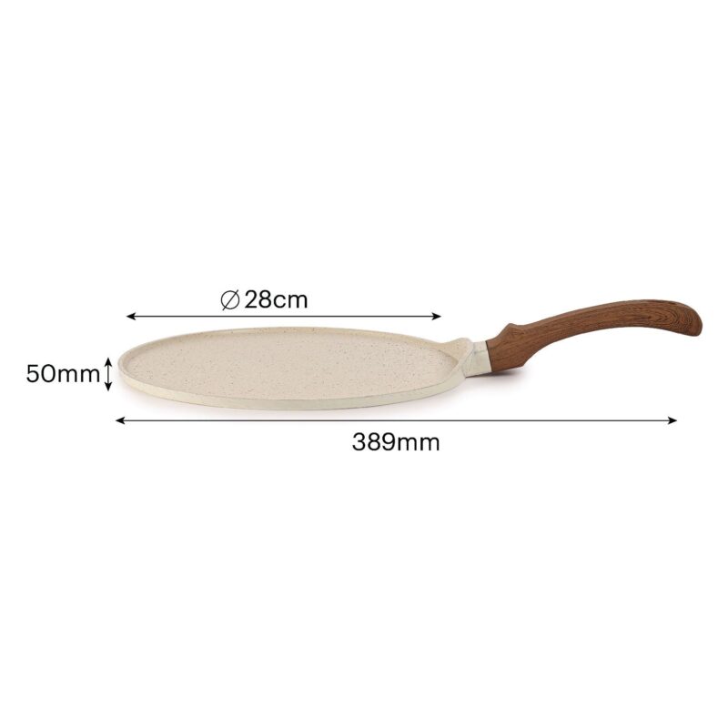 Castello Die Cast Induction Base Flat Tawa - Image 16