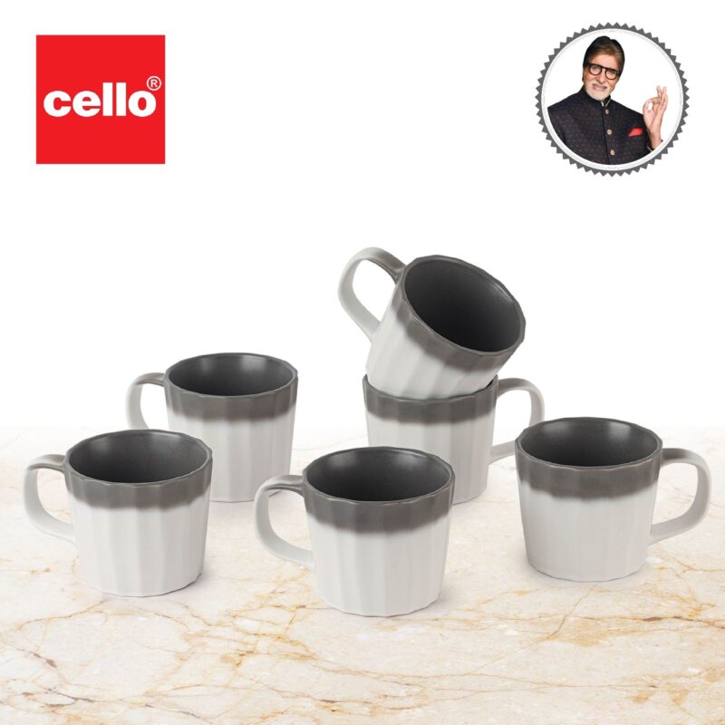 Retro 6 Pieces Ceramic Mug - Image 11