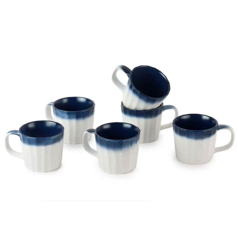 Medium|Retro 6 Pieces Ceramic Mug / 6 Pieces