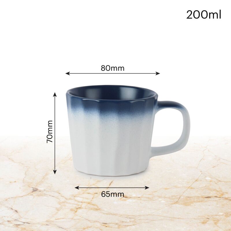Retro 6 Pieces Ceramic Mug - Image 10