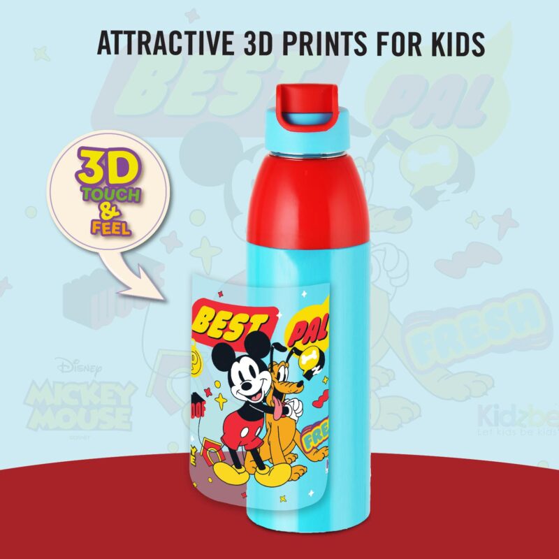 Uranus 3D Design Insulated Kids Water Bottle, 600ml - Image 33