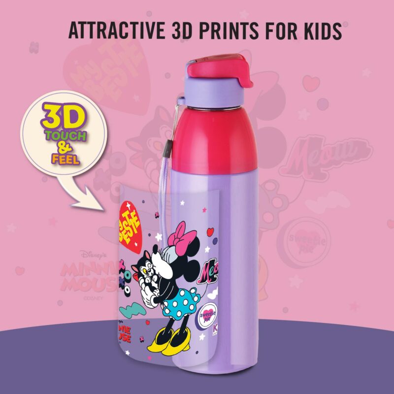 Uranus 3D Design Insulated Kids Water Bottle, 600ml - Image 32