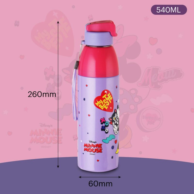 Uranus 3D Design Insulated Kids Water Bottle, 600ml - Image 11