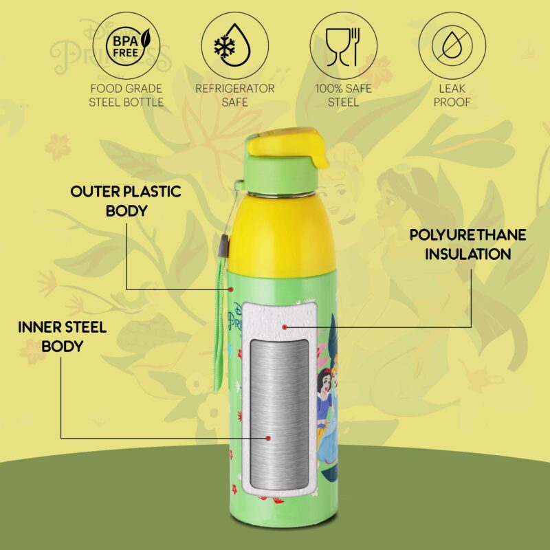 Uranus 3D Design Insulated Kids Water Bottle, 600ml - Image 45