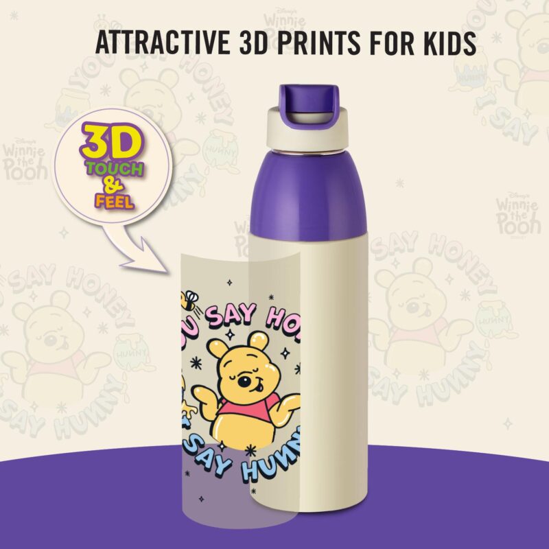 Uranus 3D Design Insulated Kids Water Bottle, 600ml - Image 30