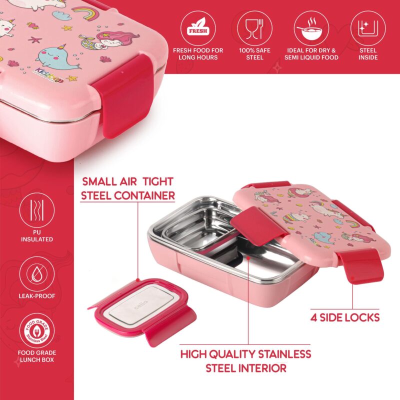 Magnus 3D Design Kids Lunch Box, 700ml - Image 41