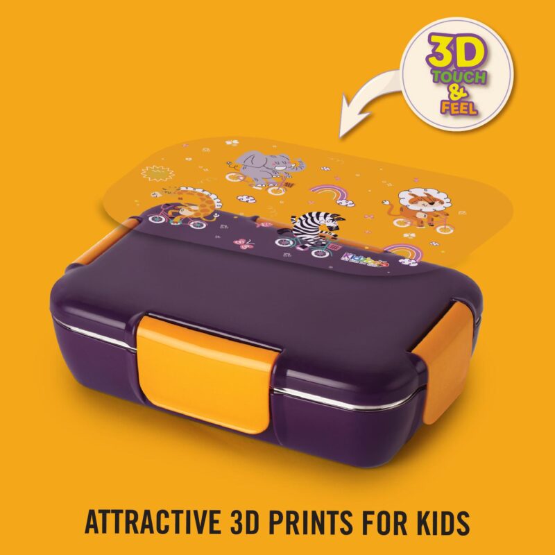 Magnus 3D Design Kids Lunch Box, 700ml - Image 19