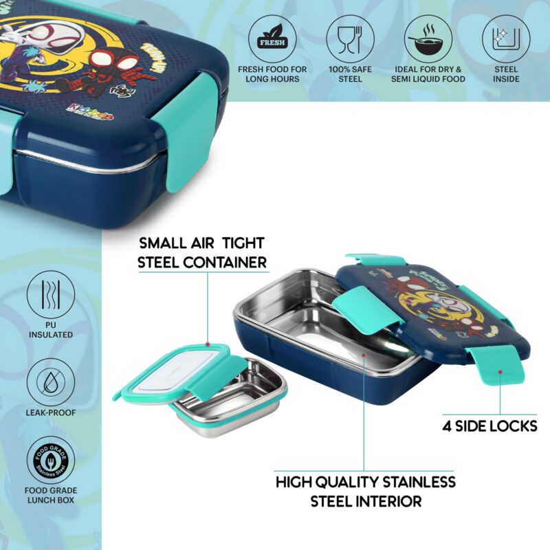 Magnus 3D Design Kids Lunch Box, 700ml - Image 3