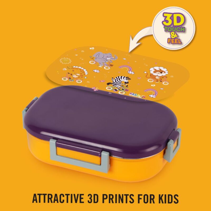 Apollo  3D Design Insulated Kids Lunch Box, 700ml - Image 18